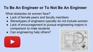 Women in engineering majors | PPTX