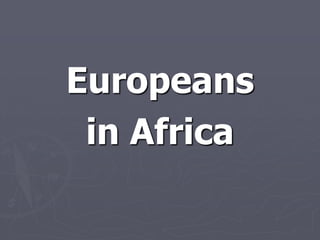Europeans Explore AsiaPortugal finds first all water route to Asia in late 1400sPortugal, Spain, France, England, and Netherlands compete for control of tradeTrade RoutesEuropeans set up trading postsIndia and ChinaSilks, tea, porcelainSoutheast AsiaSpices (cloves, cinnamon, pepper)