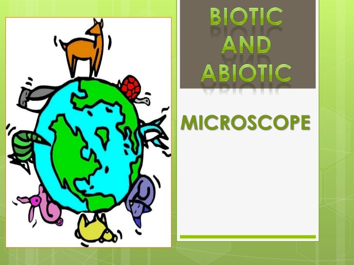 7-1. biotic & abiotic