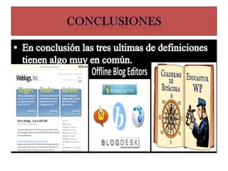 conclusionesEn conclusión las tres ultimas de definiciones tienen algo muy en común.