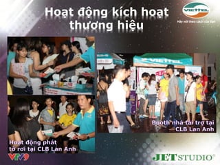 Hoạt động kích hoạt
   thƣơng hiệu
 