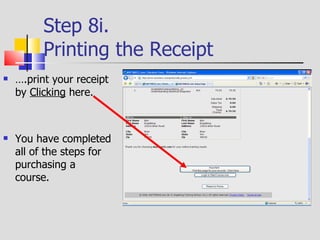 Step 9a. Accessing  the course   Return to the  www. AnytimeCE.com   home page. Click  on the  “STUDENT LOGIN” button. 