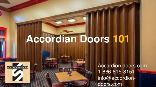 Accordion Doors 101