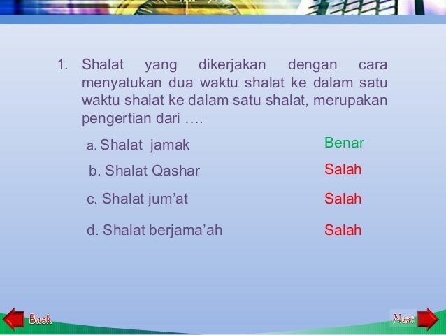 7 13 Shalat Jamak Dan Qashar