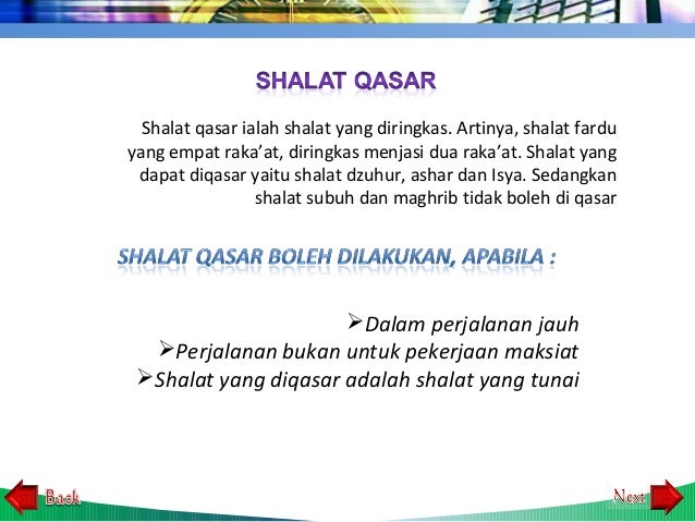7 13 Shalat Jamak Dan Qashar