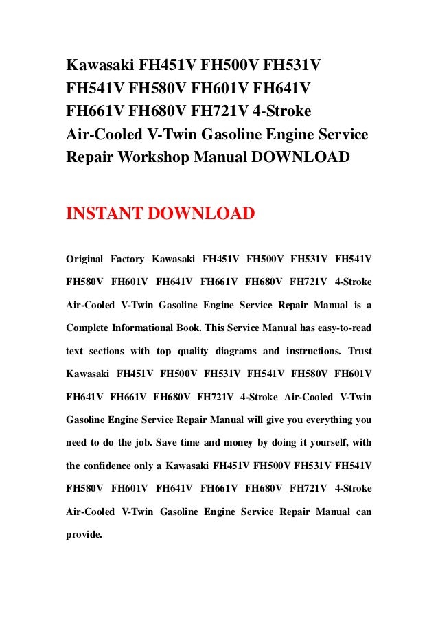 Kawasaki FH451V FH500V FH531V FH541V FH580V FH601V FH641V FH661V FH68…