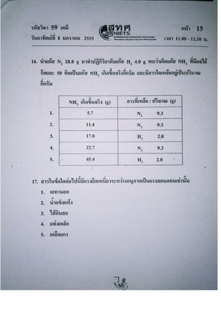 สอบ 7 วิชา