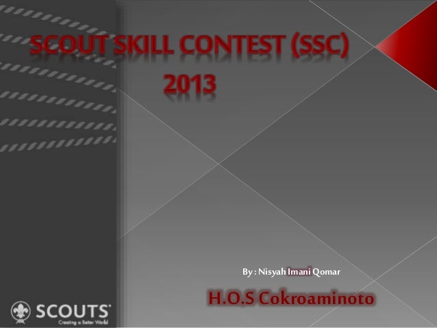 Presentasi Proker Scout Skill Contest (SSC)
