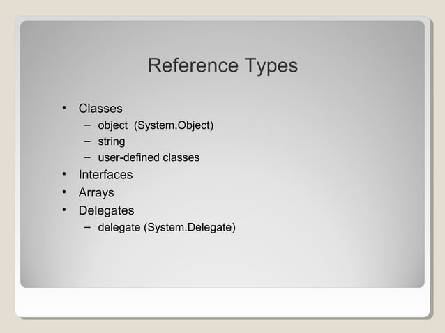 7.data types in c# | PPT