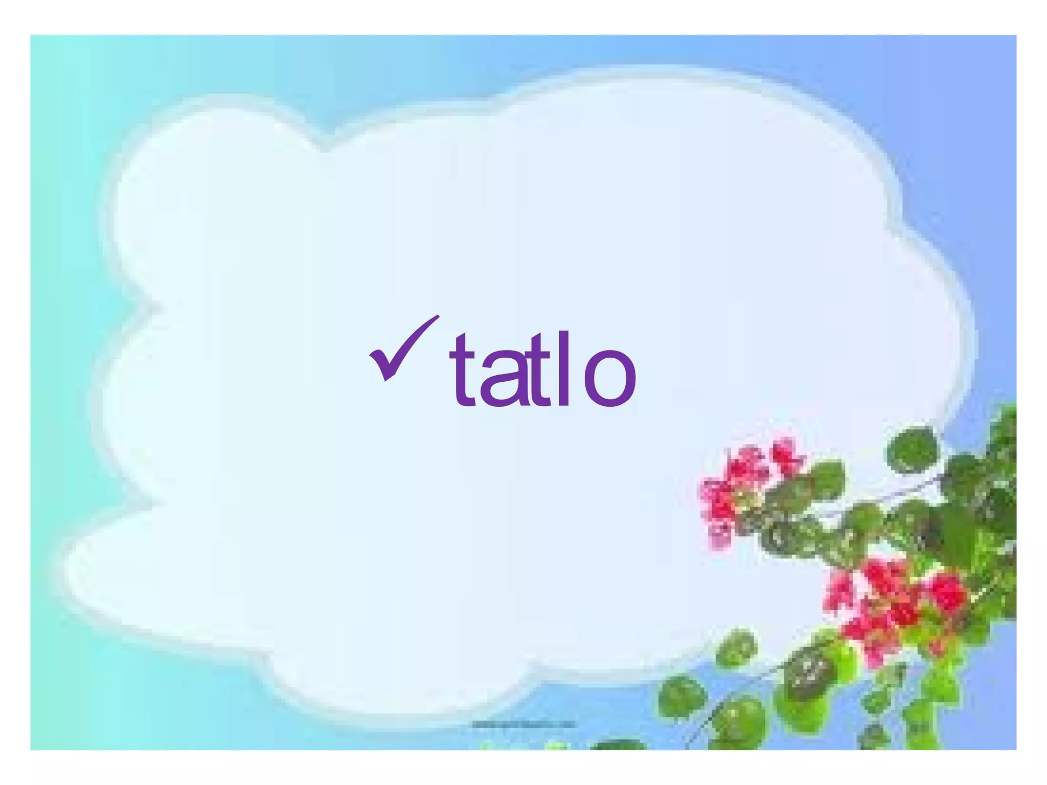 tatlo