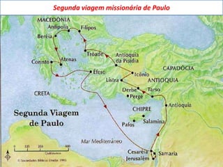 Segunda viagem missionária de Paulo

 