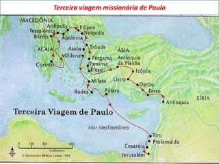 Terceira viagem missionária de Paulo

 