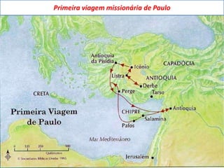 Primeira viagem missionária de Paulo

 
