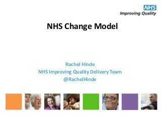 NHS Change Model

Rachel Hinde
NHS Improving Quality Delivery Team
@RachelHinde

 