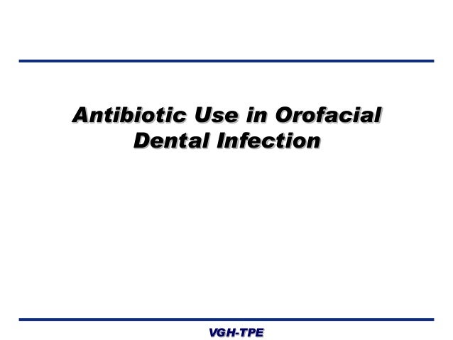 Substitute for augmentin dental infection
