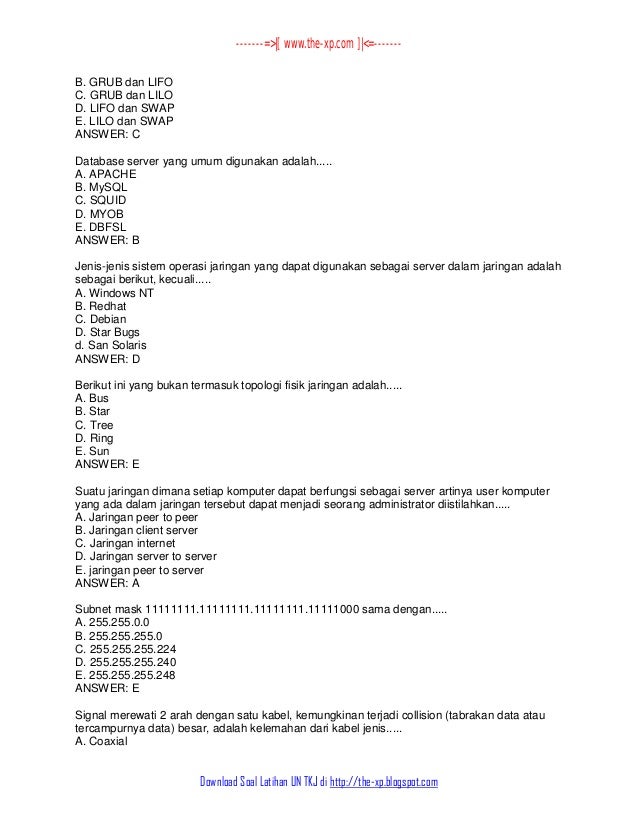 Berikut Ini Yang Bukan Termasuk Topologi Fisik Jaringan