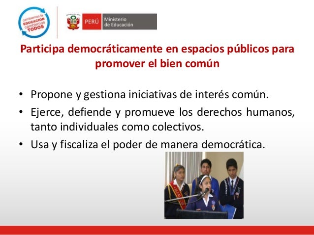Resultado de imagen para participa democraticamente democraticamente