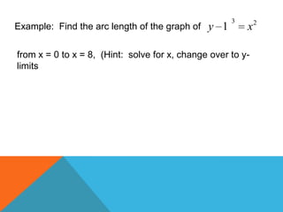 7.4 A arc length | PPTX