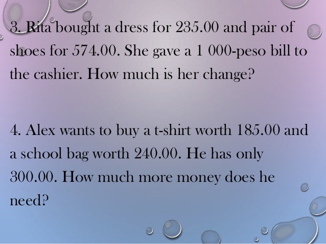 7. solving two step word problems involving addition and subtraction …