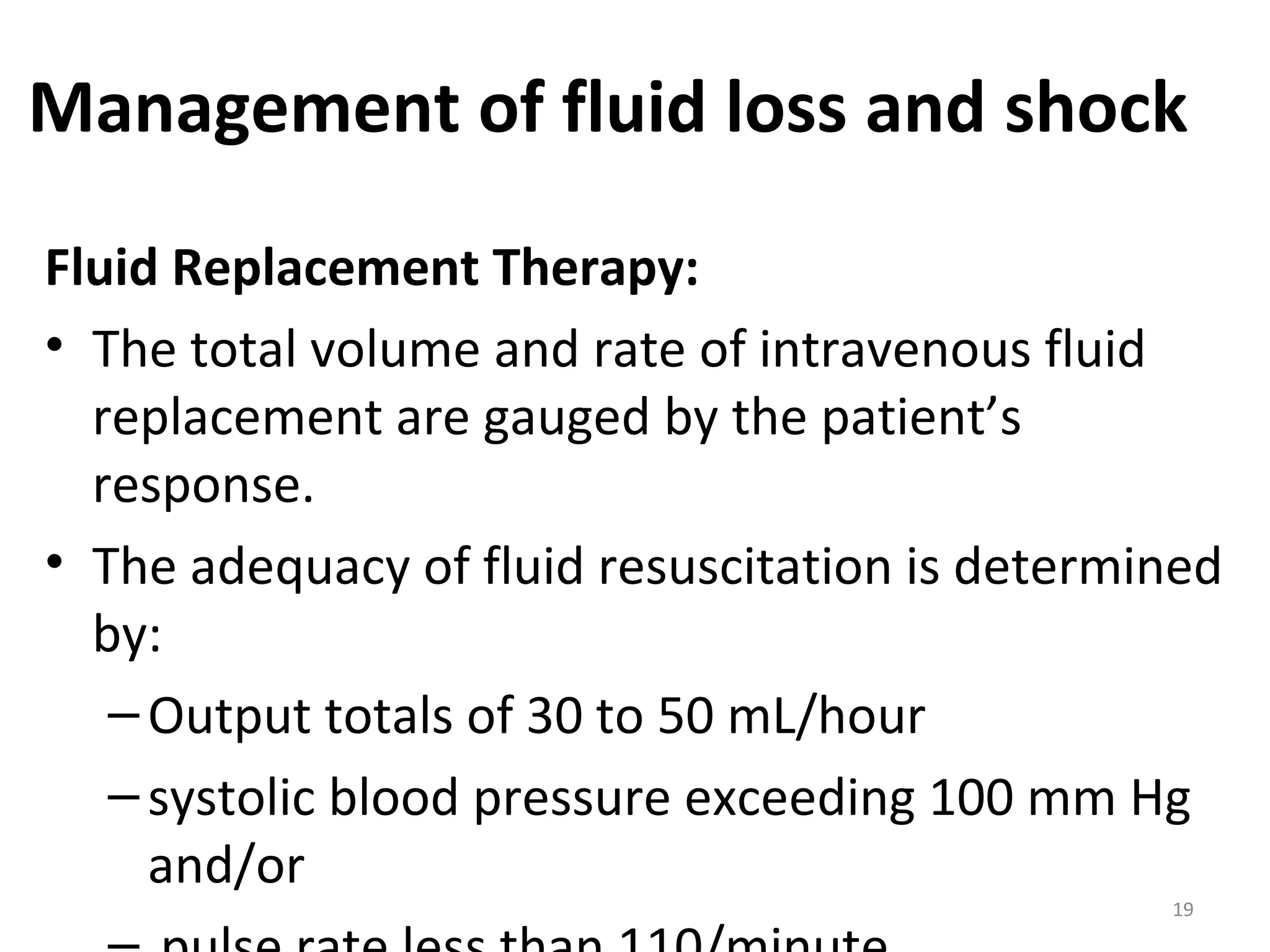 management of a burn patient PPT