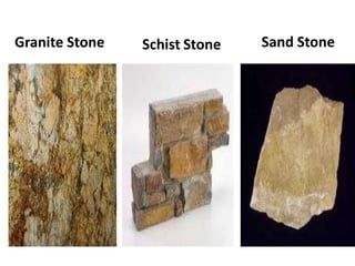 Granite Stone Schist Stone Sand Stone
 