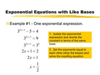 7.6 solving logarithmic equations | PPTX