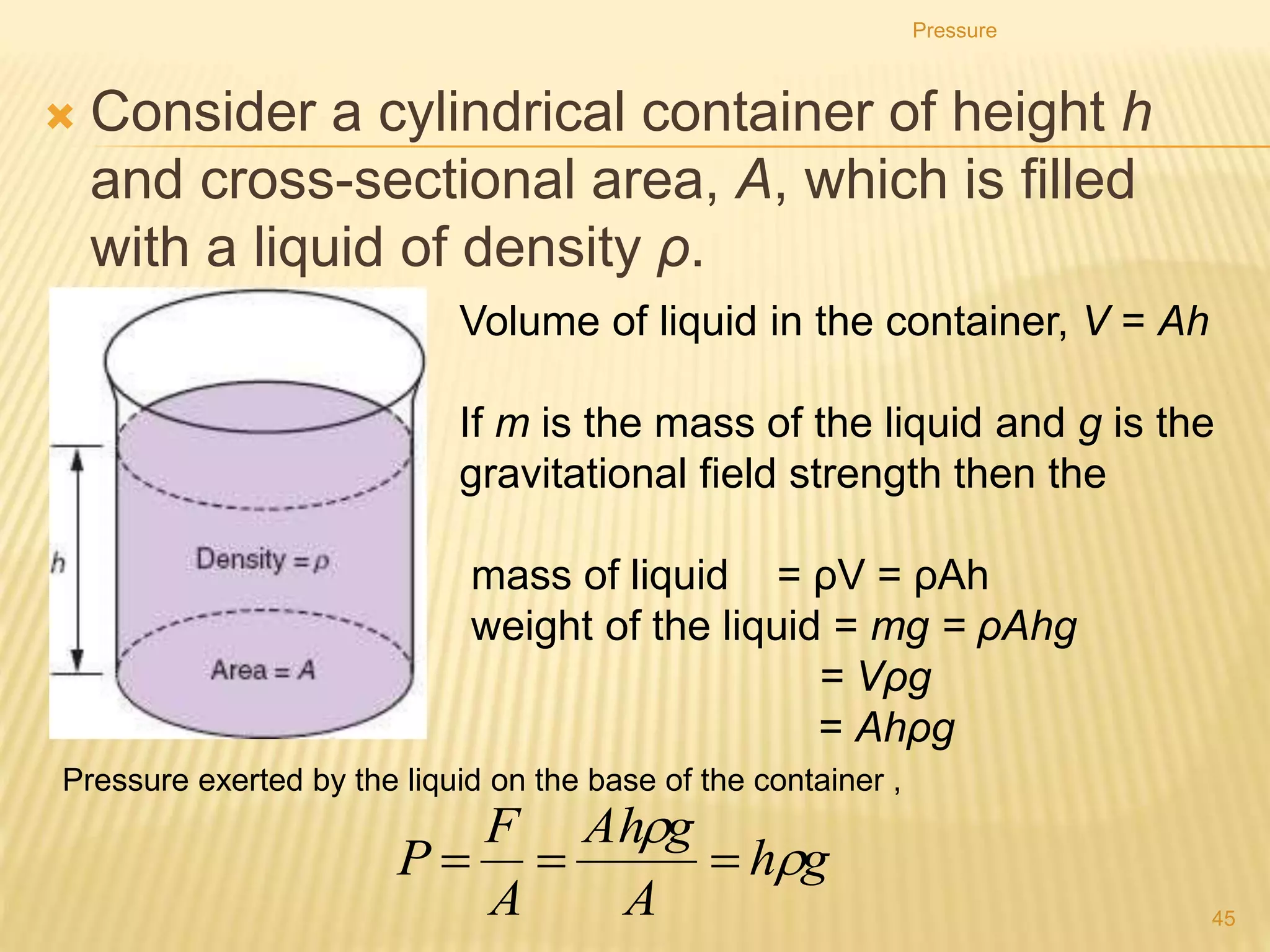 Crushing Can
• Water can is heated
Pressure
45
 
