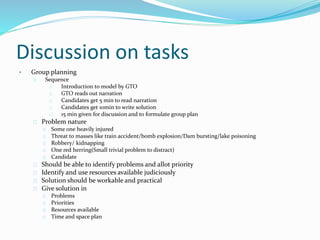 Group testing technique used in SSB for career as an officer in Defence ...