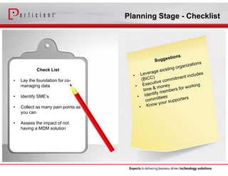 Unlocking Success in the 3 Stages of Master Data Management | PDF