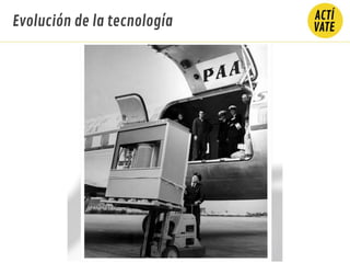 Evolución de la tecnología
 