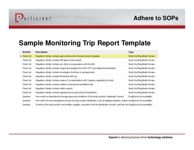 optimizing siebel ctms with electronic trip reports