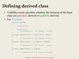 Inheritance : Extending Classes | PPT