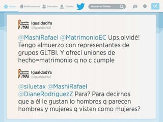 Enlace Ciudadano Nro 387 tema:  tweets igualdad ya
