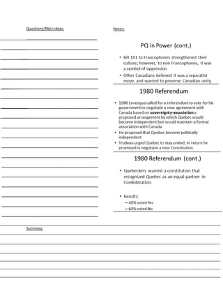 Questions/Main ideas: 
____________________________________ 
_________________________________________________ 
_________________________________________________ 
_________________________________________________ 
_________________________________________________ 
_________________________________________________ 
_________________________________________________ 
_________________________________________________ 
_________________________________________________ 
_________________________________________________ 
_________________________________________________ 
_________________________________________________ 
_________________________________________________ 
_________________________________________________ 
_________________________________________________ 
_________________________________________________ 
_________________________________________________ 
_________________________________________________ 
_________________________________________________ 
Summary: 
Notes: 
 