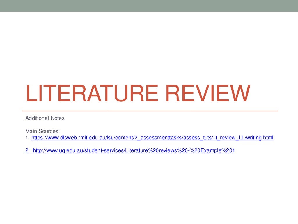 literature review chapter 3