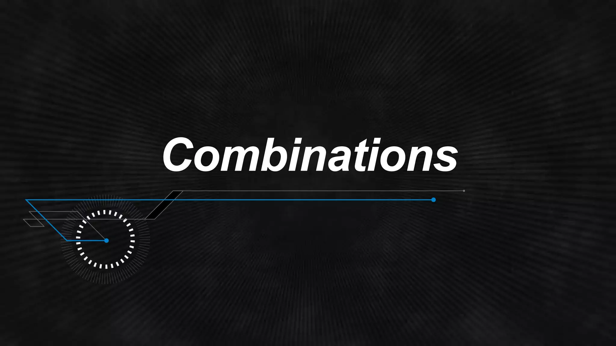 Combinations  