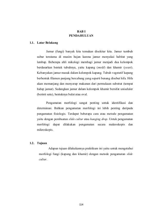 Laporan Mikrobiologi Pengamatan Morfologi Fungi Laporan Mikrobiologi Pengamatan Morfologi Fungi