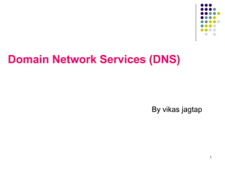 1
Domain Network Services (DNS)
By vikas jagtap
 