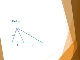 Find n.
 