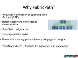Why FabricPath?
 