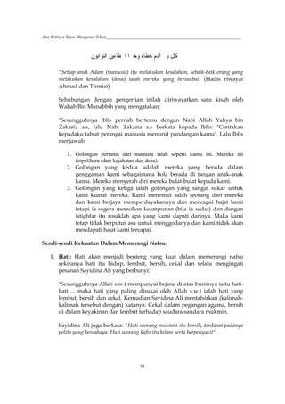 Apa Ertinya Saya Menganut Islam fathi yakan | PDF