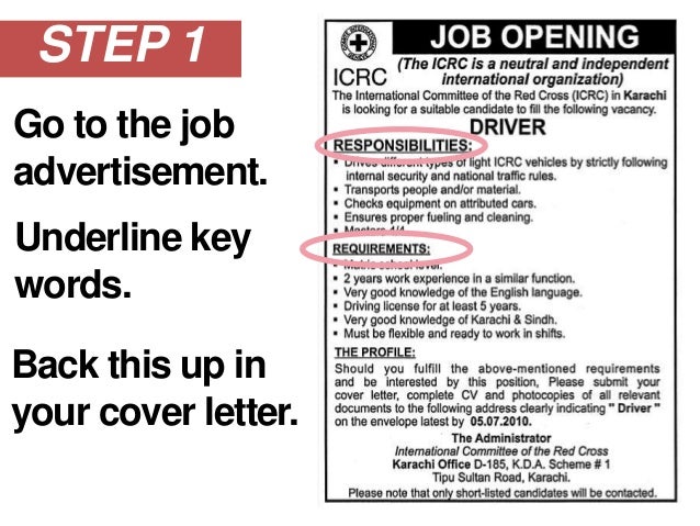 a cover letter is an advertisement