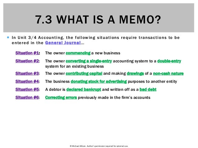 what is an internal memo