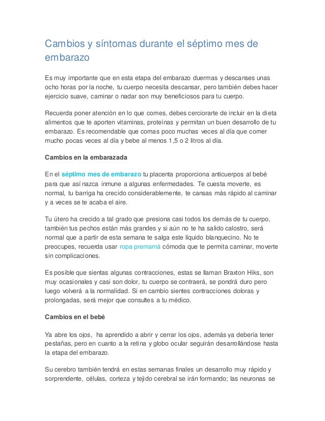 7 Meses De Gestacion 7 Meses De Gestacion