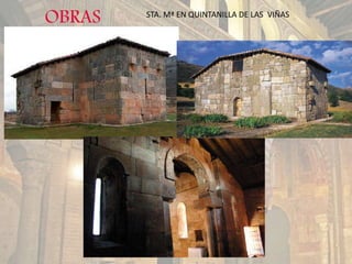 OBRAS STA. Mª EN QUINTANILLA DE LAS VIÑAS
 