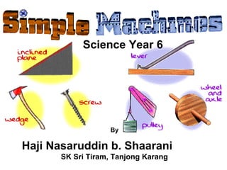 Science Year 6
By
Haji Nasaruddin b. Shaarani
SK Sri Tiram, Tanjong Karang
 