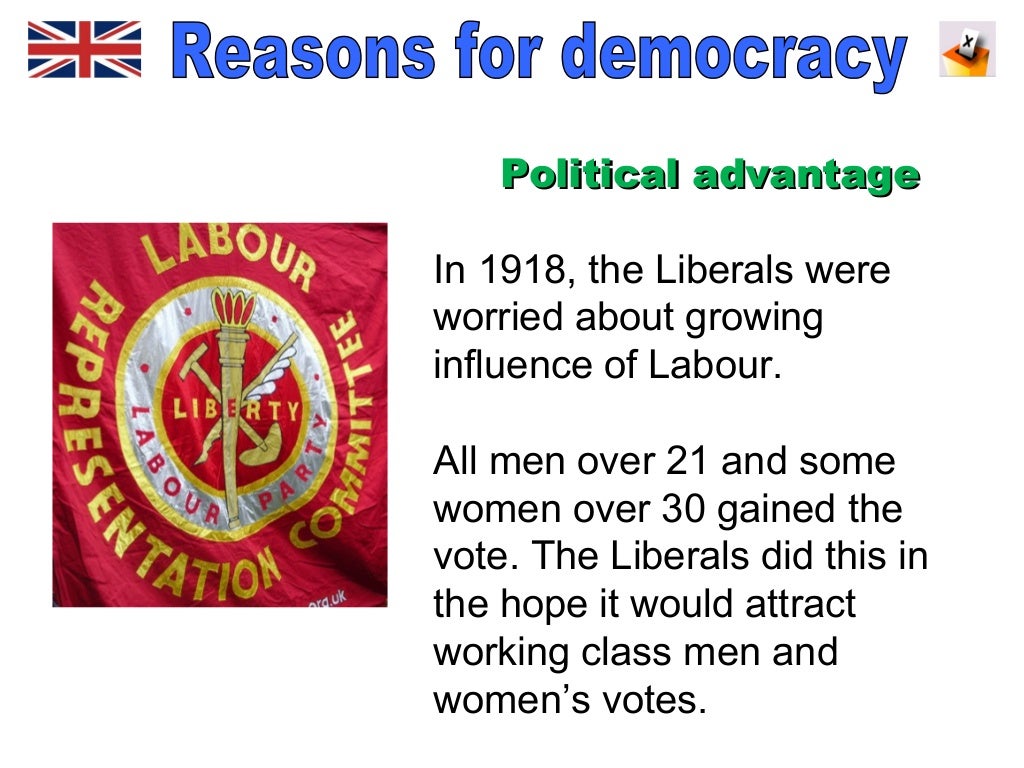 Reasons For British Democratic Changes Party Advantage