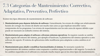 7. Mantenimiento de Software | PDF