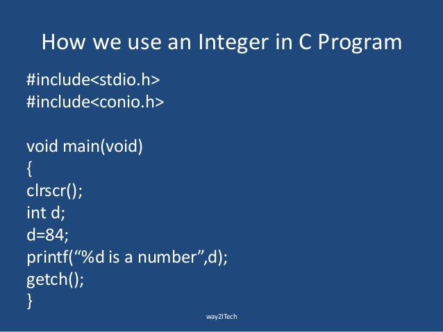 7. input and output functions