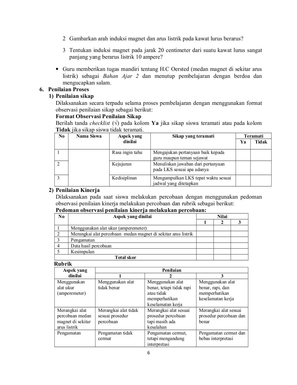 7. sma kelas xii rpp kd 3.4;4.4 induksi (karlina 7. sma kelas xii rpp kd 3.4;4.4 induksi (karlina